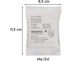 Resim Pars Nem Alıcı Aktif Kil Paketi 66 gr 150 Adet 