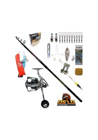 Resim North Star 360cm 50-150gr Oslo Shark 6000 Profesyonel Surf Sazan Kıyı Olta Takımı Seti 