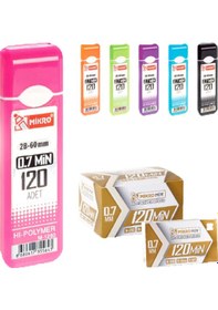 Resim M-1260 Min 0.7 MM Versatil Kalem Ucu 60 MM 12'li 1 Paket 12 Adet 