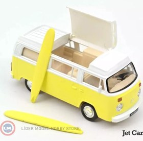 Resim 1:43 Norev 1973 Volkswagen Combi T2b Camper Van - Jet Car / Toys Series 