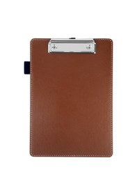 Resim Sekreterlik,a5 Küçük Boy,kapaksız,a5 Clipboard Vegan Suni Deri,17,5x24,5 Cm.,taba 