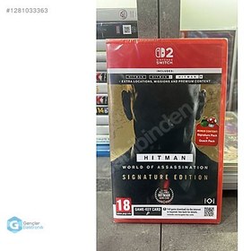 Resim Hitman World Of Assassination SIFIR - Nintendo Switch 2 - TAKAS 