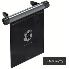 Resim Xuweiwei Gray Araç Çöp Torbası Tutucu Mercedes Bmw Audı Toyota Honda Byd Genel Motors Araç İçi Atık Yönetimi Pratik Organizer Kusmuk Torbası 