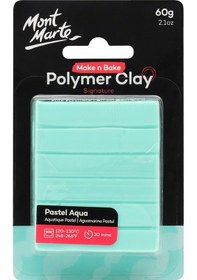 Resim Mm Make N Bake Polimer Kil Signature 60g - Pastel Aqua 
