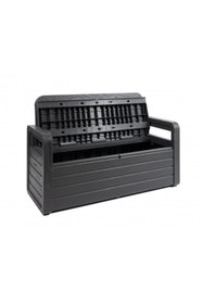 Resim TOOMAX Panchina Foreverspring Bench Antrasit Bahçe Dolabı 