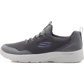 Resim Skechers Dynamight 2.0 Real Smooth Memory Foam Womens Sneaker Hafızalı Taban Lastik Bağcıklı Kadın Günlük Ayakkabı Gri Gri 
