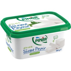 Resim Pınar Tam Yağlı Süzme Peynir 500 G 