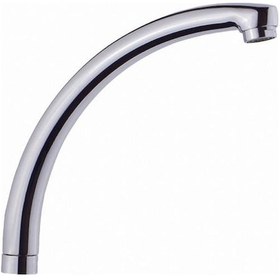 Resim Kısa Lavabo Borusu Kuğu Tipi Krom 