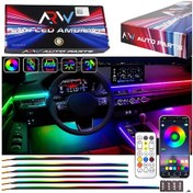 Resim Volkswagen Passat Variant Rgb Araç İçi Ambiyans 210 Mod Full Fonksiyon 