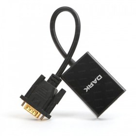 Resim Dark DK-HD-AVGAXHDMI2 VGA-HDMI AKTİF Dönüştürücü Sesli 
