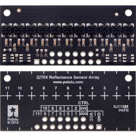 Resim Qtrx-Hd-11Rc 11'Li Çizgi Algılama Sensörü (Sık Sensör Dizilimli) 