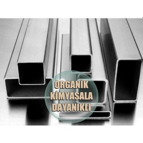 Resim Paslanmaz Çelik Profil 304 Kalite 40x40x2mm Satine Yüzeyli 