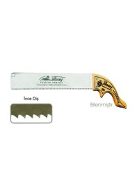 Resim İnce Diş Zıvana El Testere 12 No Ahşap Sap 