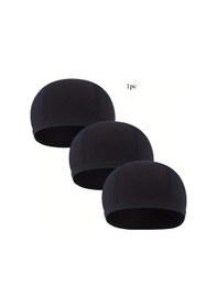 Resim Willowhaven Siyah Atletik %100 Polyester Nefes Alabilir Ter Emici Kafalık Koşu Bisiklet Spor Başlığı Siyah 