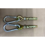 Resim Genel Markalar Salıncak Asma Aparatı 2'li Çelik Dübel & Karabina Kanca Takımı Dübel TR Nemli bir bezle silin. 