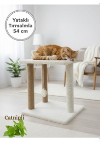 Resim Mega Boy Kedi Tırmalama Tahtası Ve Kedi Yatağı 54 Cm Yüksek Geniş Dayanıklı Konforlu Henüz Yorum Yazılmamış. 