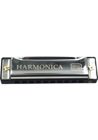 Resim Hermann Mayer Hm10c Silver Harmonica - Domajör Mızıka 