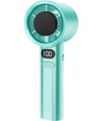 Resim 120 Vites Ayarlanabilir El Tipi Vantilatör, Elektrikli Vantilatör Mavi, 