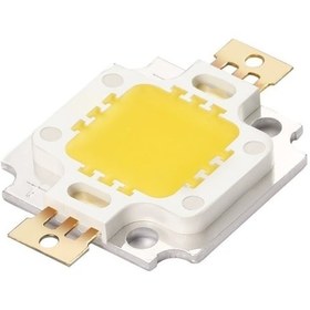 Resim 12v 10w Power Led Çipi Beyaz Işık 10 Watt Projektör Cob Ledi 900lm 