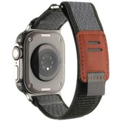 Resim iOS Uyumlu Watch Ultra 49mm Hasır Kordon Zore Krd-106 Strap Kayış 