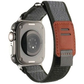 Resim iOS Uyumlu Watch Ultra 49mm Hasır Kordon Zore Krd-106 Strap Kayış 
