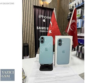 Resim Apple iPhone 16 İkinci El TR | 128 GB | Deniz Mavisi 