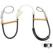Resim Volvo S40 V40 MK1 644 645 1995-2004 İçin Arka Sol Cam Kriko Seti 