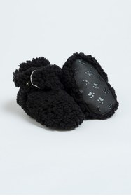 Resim BabyZilla Bebek Pandufu, Kaydırmaz Taban, Terletmeyen Pamuk Astarlı, Ev Patiği 