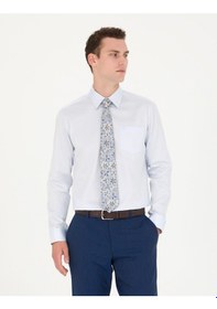 Resim Pierre Cardin Erkek Açık Mavi Basic Gömlek 50277146-vr003 Açık Mavi 
