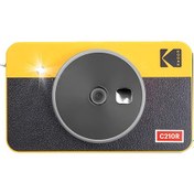 Resim Kodak Mini Shot Combo 2 Retro C210R Anında Baskı Dijital Fotoğraf Makinesi Beyaz 