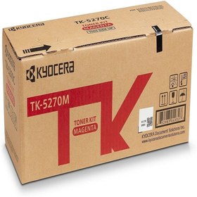 Resim Kyocera TK-5270M KÄ±rmÄ±zÄ± Toner Ecosys M6230cdn, M6630cdn 8,000 Sayfa 