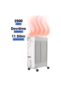 Resim Süsler Sr-5711 11 Dilim Yağlı Radyatör 