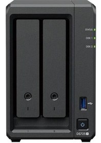 Resim Synology Ds725 Plus Ryzen 1600-4gb Ram- 2-diskli Nas Server Disksiz 