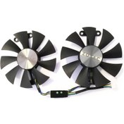 Resim Ga91S2H 12V 0.35A 4Pin 86Mm Zotac Gtx960 Amp Ekran Kartı Fanı 