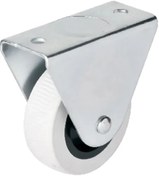 Resim HAYAT STORE 105 - 50 Mm Sabit Gri Pvc Teker 4 Adet ( Lisinya ) 