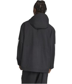 Resim Black Adidas Erkek Günlük Eşofman Üstü Ess 3s Raın H J Jm1056 Siyah 