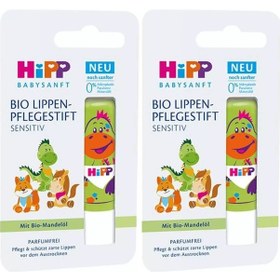 Resim Hipp Babysanft Organik Dudak Nemlendiricisi Ultra Sensıtıv 4.8gr Yeşil 2 Li Set 