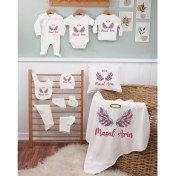 Resim Bebeqon Isme Özel 11'li Organik Hastane Çıkışı 