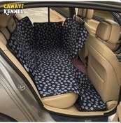 Resim Wholesale00 Su Geçirmez Pet Koltuğu Kapağı, 130x150x38cm Siyah, Emniyet Kemeri İle 
