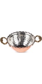 Resim Handygoo Mini Bakır Kahvaltılık 6 Parça Set 