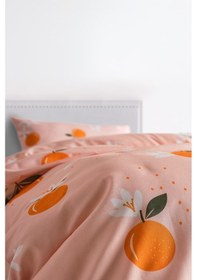 Resim Ranforce Joyful Orange Nevresim Takımı Tek Kişilik Turuncu 