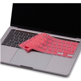 Resim Macbook Pro Touchbar Klavye Koruyucu 13Inc 16Inc Avrupa İngilizce Siyah 