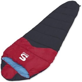 Resim Savage Peak -35 C Bordo-siyah Uyku Tulumu Ys-535 Bordo - Siyah 