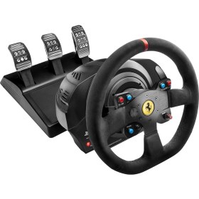Resim Thrustmaster T300 Ferrari Alcantara Edition Direksiyon Seti (Ps5-Ps4-Pc Uyumlu) 