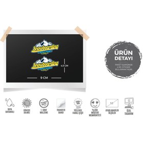 Resim Bay Etiket Hbg48 Snowboard Uludag Etiketi Ikili Set 