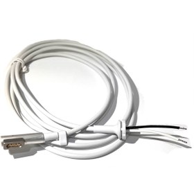 Resim aogo Apple Magsafe 5 Uyumlu Pin Tamir Kablosu l Uç Dc Kablo Mıknatıslı Adaptör Şarj Cihazı Fişi 