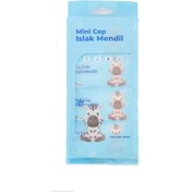 Resim Genel Markalar Mini Cep Islak Mendil Günlük Pratik 8'li Paket (5256) 