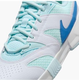 Resim Nike Nikecourt Lite 4 Kadın Sert Kort Tenis Ayakkabısı Fd6575-400 Mavi 