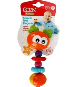 Resim Kanz Sevimli Tırtıl Çıngırak (Karışık Renk) Knz-30768 
