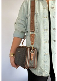 Resim 5 Bölmeli Ayarlanabilir Uzun Askılı Kadın Omuz Çantası 001 